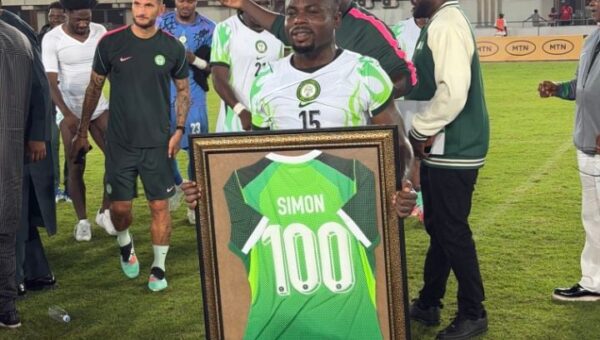 AFCON 2027Q: I never imagined reaching 100 Super Eagles caps – Simon