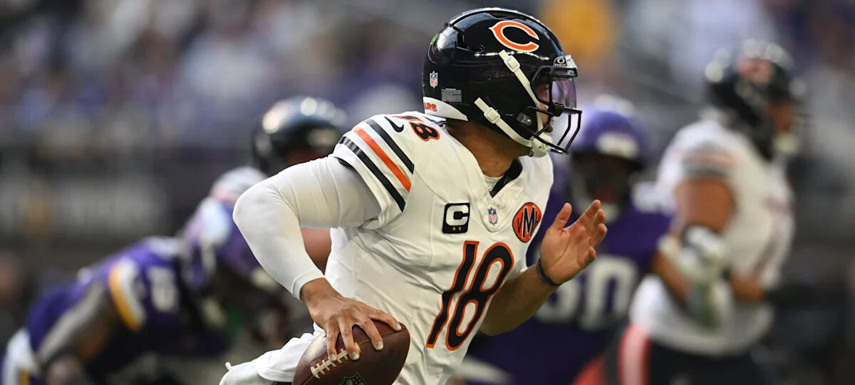 Brian Flores dubs Bears QB Caleb Williams a 'superstar'