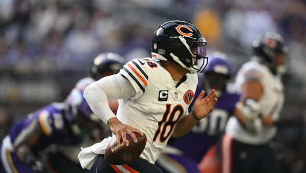 Brian Flores dubs Bears QB Caleb Williams a ‘superstar’