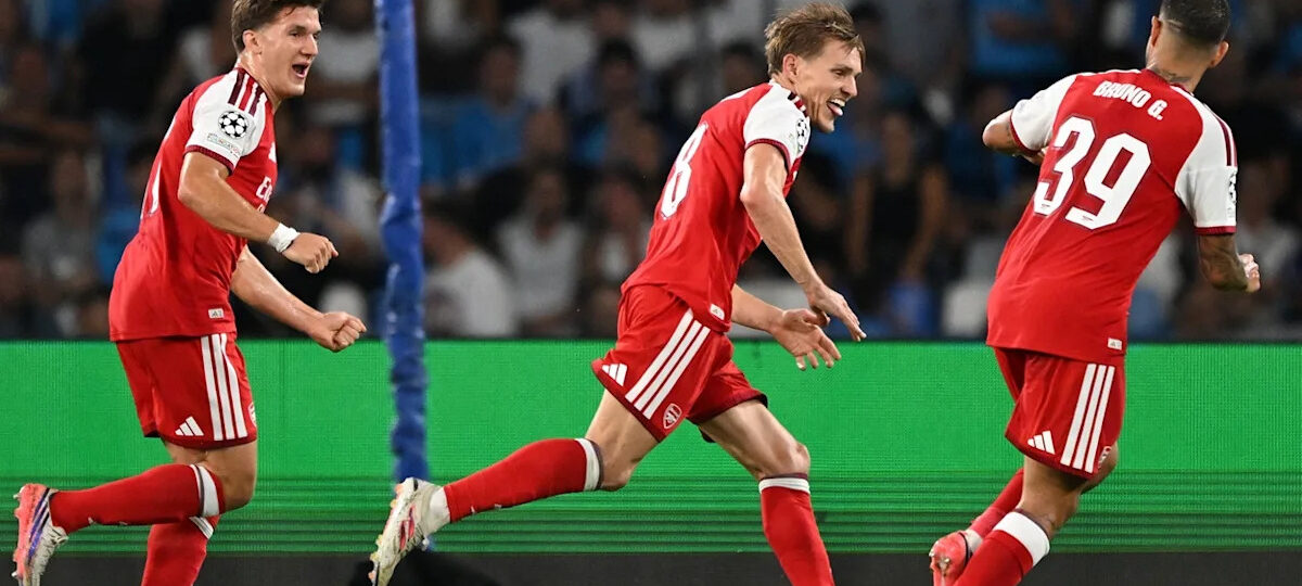 Arsenal Conquer Naples as Odegaard Seals Champions League Victory
