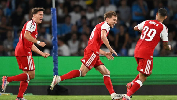 Arsenal Conquer Naples as Odegaard Seals Champions League Victory
