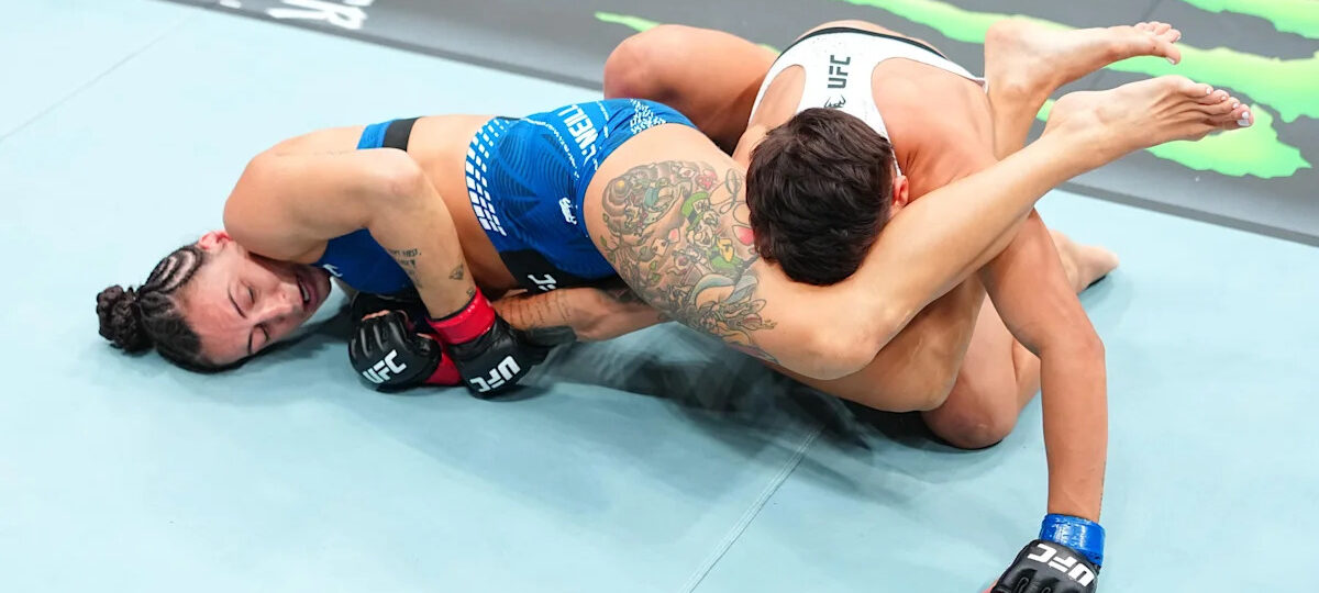 UFC 331 video: Casey O’Neill scores spectacular armbar submission after nearly being choked out