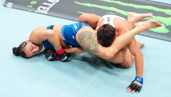 UFC 331 video: Casey O’Neill scores spectacular armbar submission after nearly being choked out