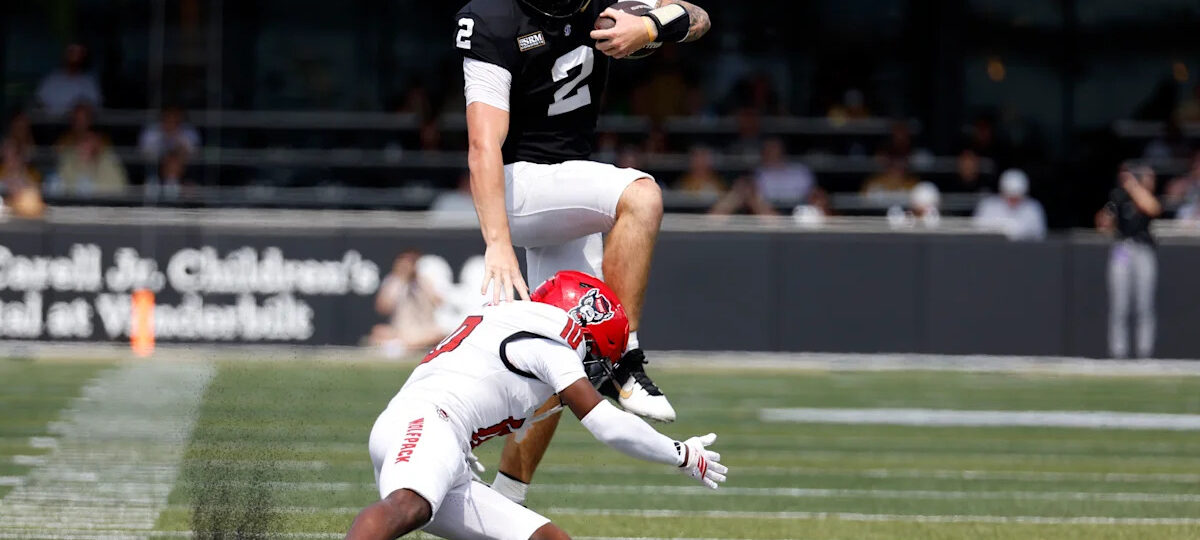 NC State fumbles potential upset while trying to kill clock in end zone as Vandy escapes with unfathomable win