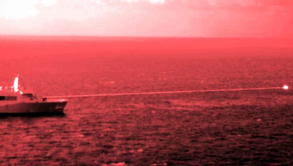 The US Navy's top admiral says lasers are key to keeping cheap drones from eating into warship missile magazines