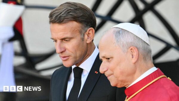 Watch: Thousands turn out to greet Pope in France