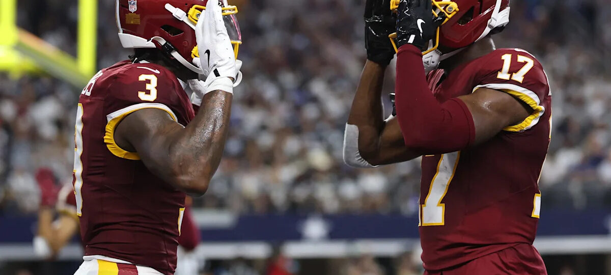 WATCH: Stefon Diggs scores second TD of game for Commanders vs Cowboys