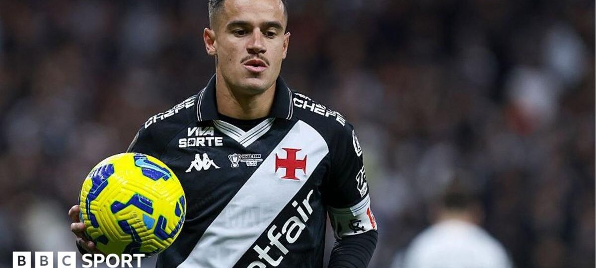 Coutinho joins Neymar at Santos for rest of season