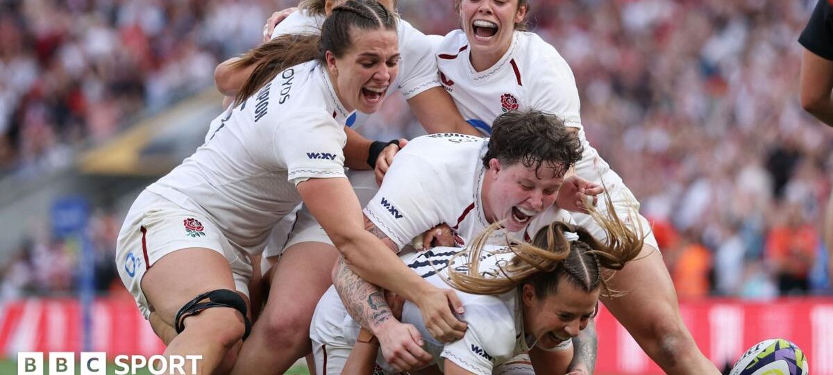 England's Harrison scores last-gasp try to beat Black Ferns