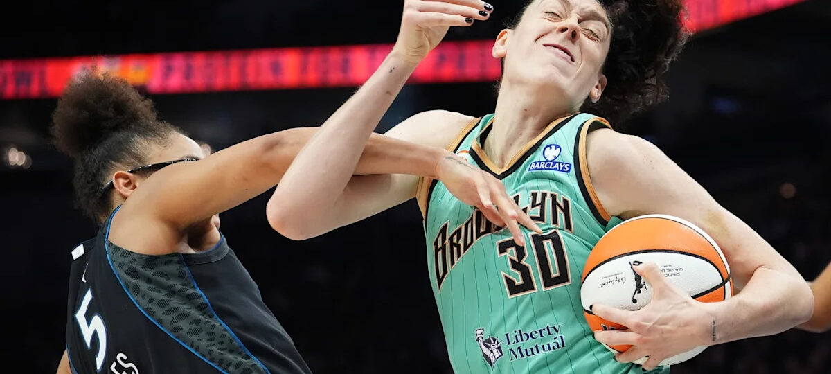 Stewart's 34 points lifts Liberty over top-seeded Lynx in Game 1 upset