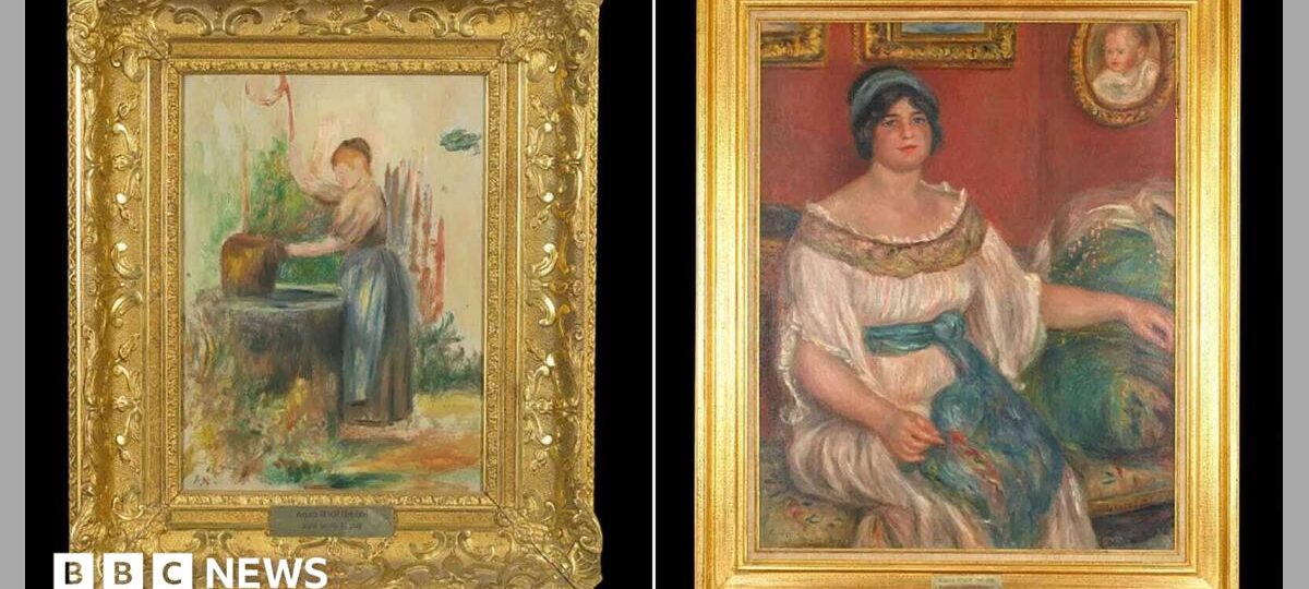 Four Renoir paintings worth millions stolen in French museum heist