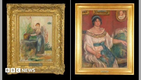 Four Renoir paintings worth millions stolen in French museum heist
