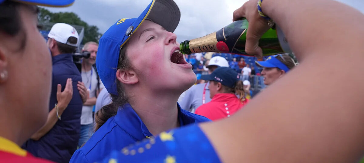 A case of beer and a social media post that helped turn the tide at the Solheim Cup
