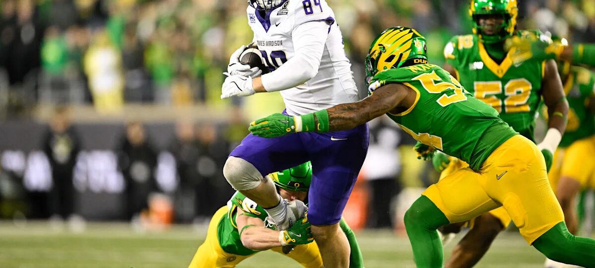 New Bruins tight end Josh Phifer says the team has a JMUCLA feel