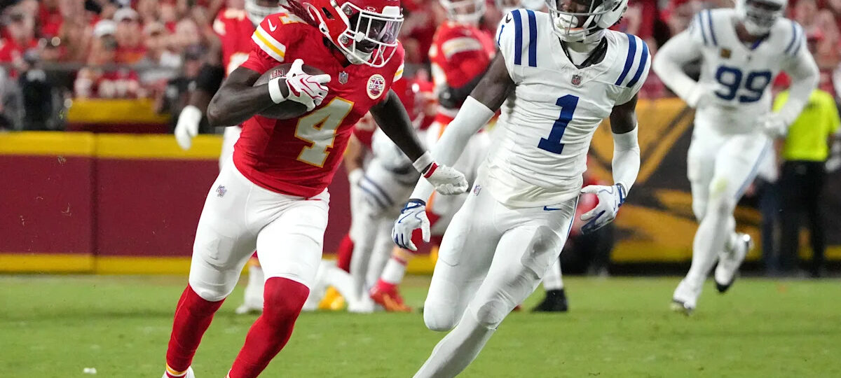 Eighty-three yards for Rashee Rice in prime time