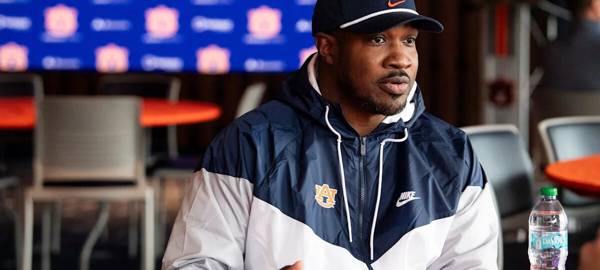 Kodi Burns believes Auburn's wide receivers belong in the SEC