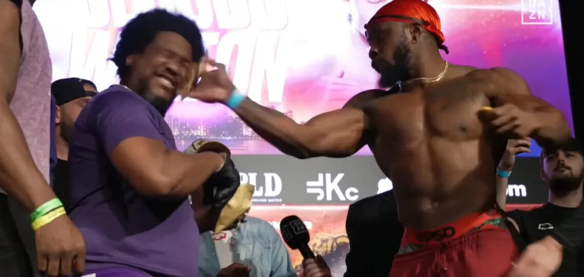 Unsuspecting Influencer Gets KO’d By Cheeseburger Slap During Wild Faceoff