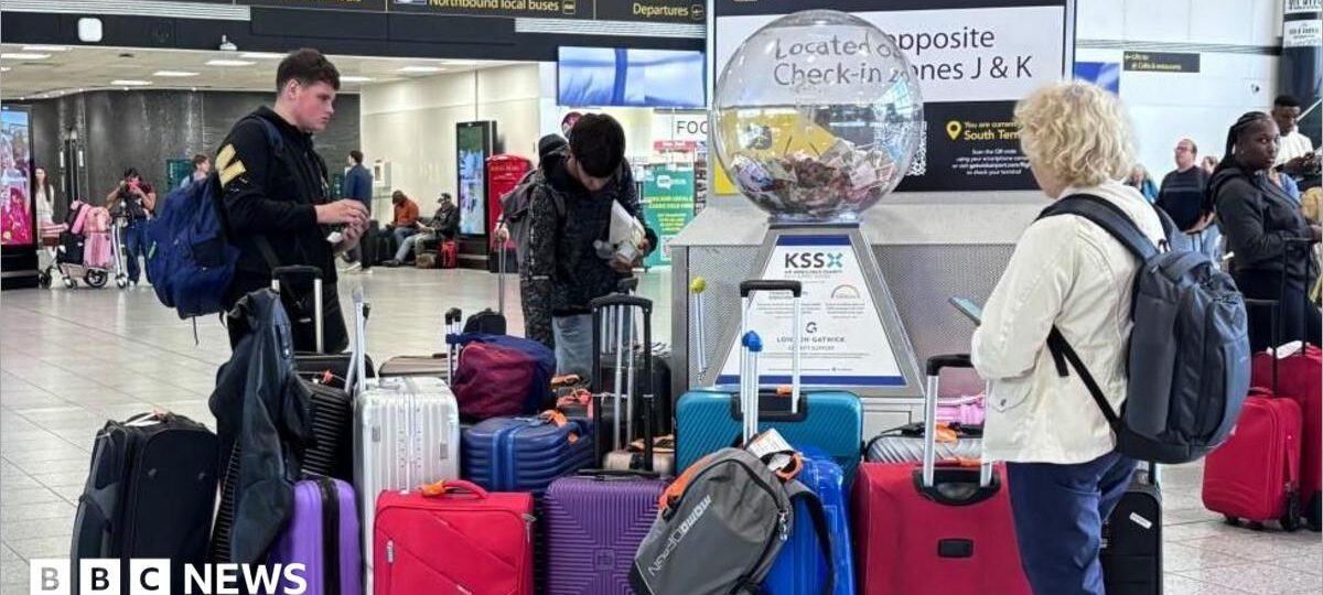 'It's been a nightmare': Passengers face airport chaos after air traffic issue