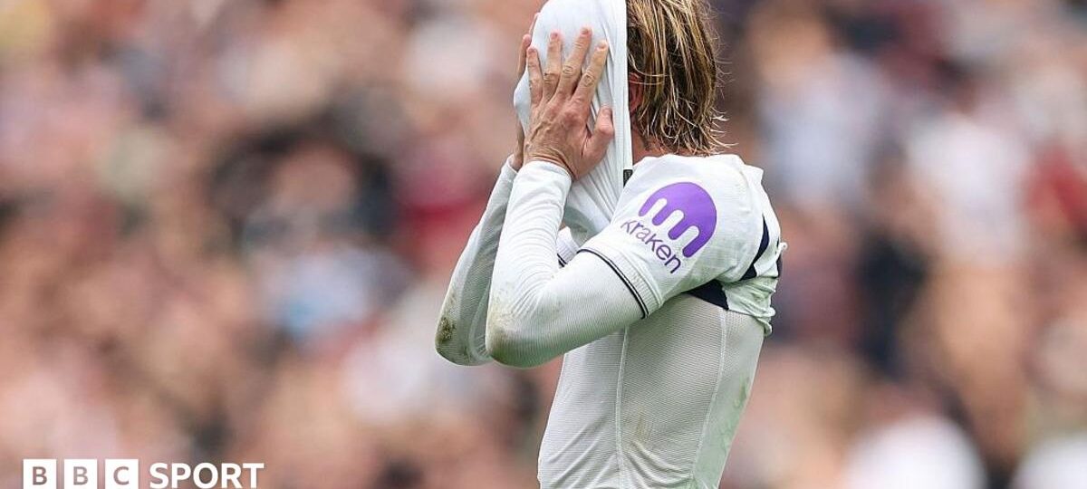 No revival in sight for 'fragile' Spurs after Villa defeat