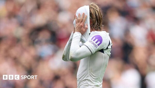 No revival in sight for 'fragile' Spurs after Villa defeat