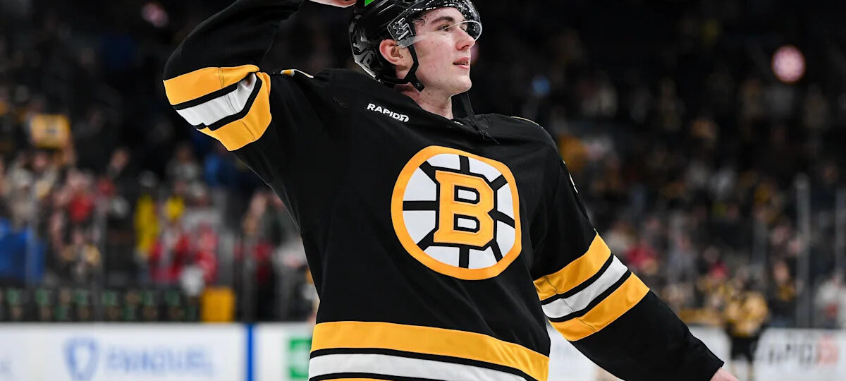 Bruins sign Fraser Minten to 7-year extension