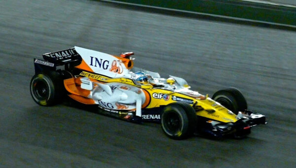 Today in Automotive History: F1’s First Night Race Was Won by a Crash on Purpose