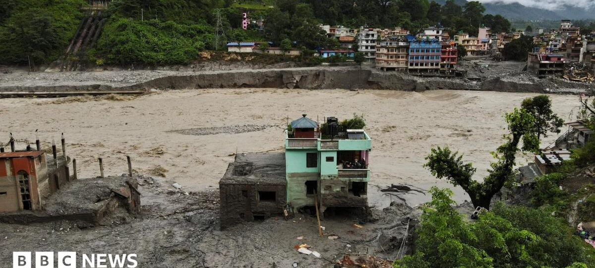 Briton among 119 rescued in Nepal after deadly floods, army says