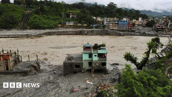 Briton among 119 rescued in Nepal after deadly floods, army says