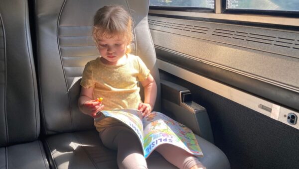 We've flown and taken long road trips with my toddler. A 9-hour Amtrak ride tested our parenting skills.
