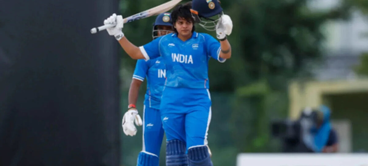 Shafali Verma scripts Asian Games history, becomes ever first cricketer to score century