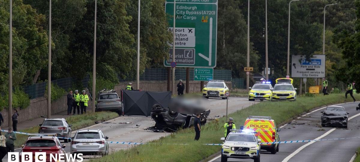 Police hunt after driver killed in hit-and-run near Edinburgh Airport