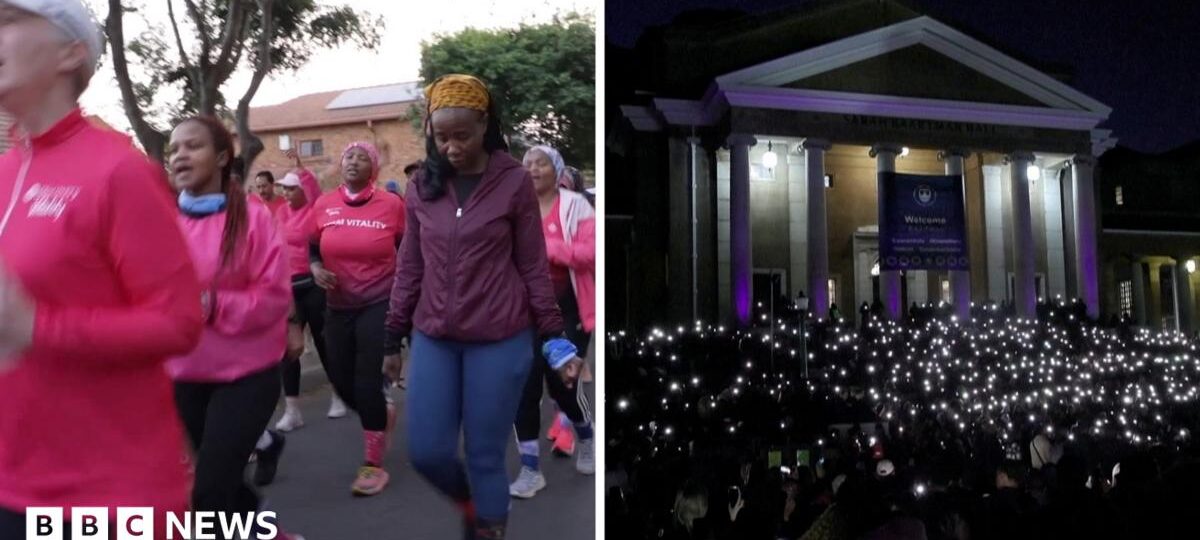 'Enough is enough': Women protest after string of murders near Johannesburg