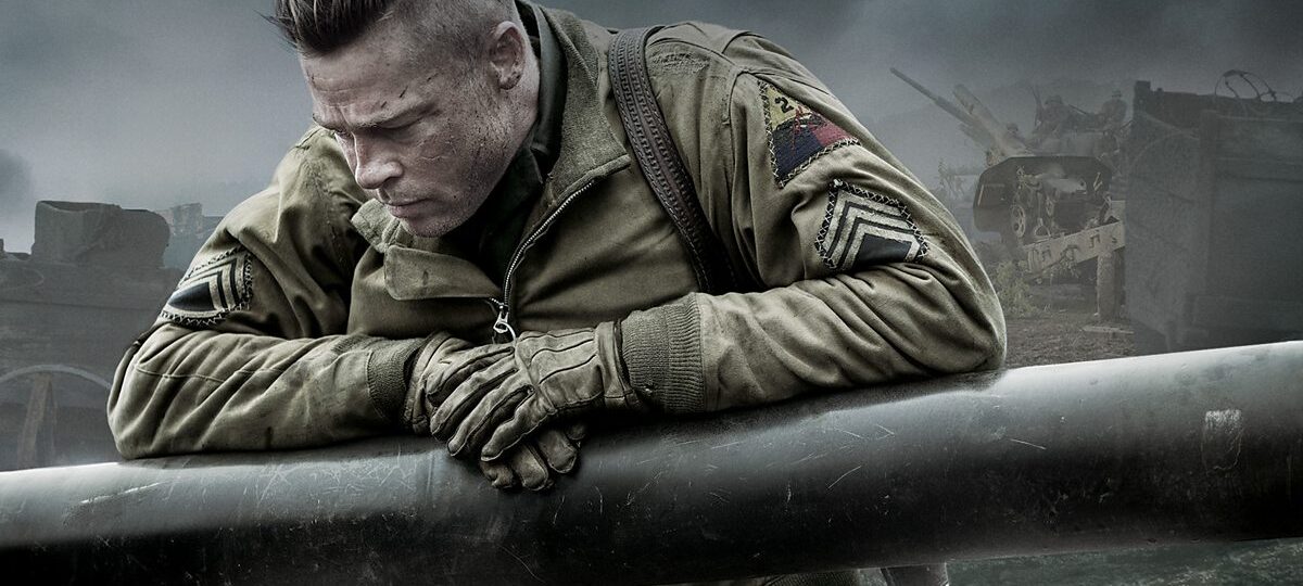 Brad Pitt stars as a raw recruit on a dangerous mission in WWII