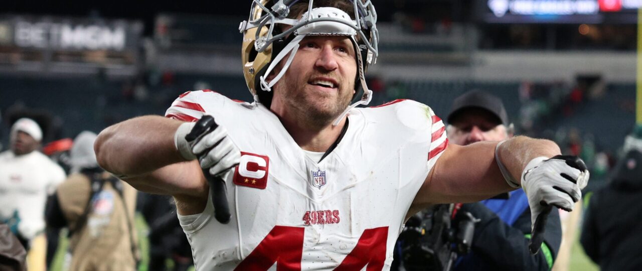 NFL fans fume after Kyle Juszczyk receives $14.9k fine over ‘poor taste’ beer celebration