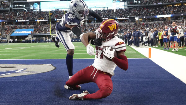 Terry McLaurin good for 50 receiving yards