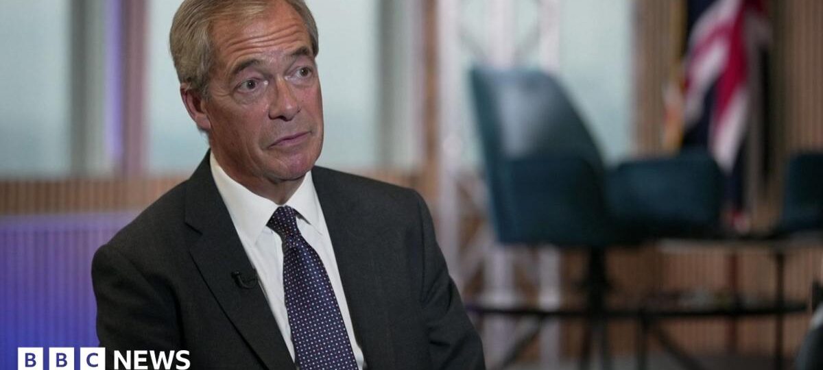 Farage says £72m donations are compliant ‘with the law today’