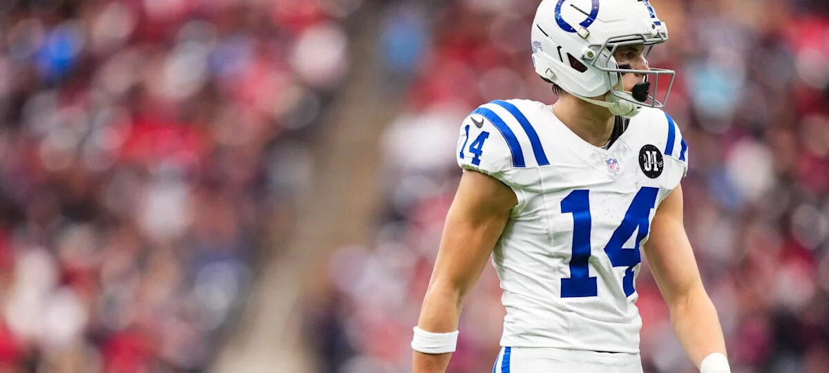 Alec Pierce downgraded to out with heel injury