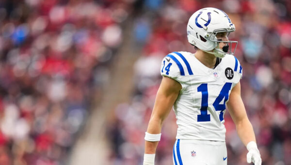 Alec Pierce downgraded to out with heel injury