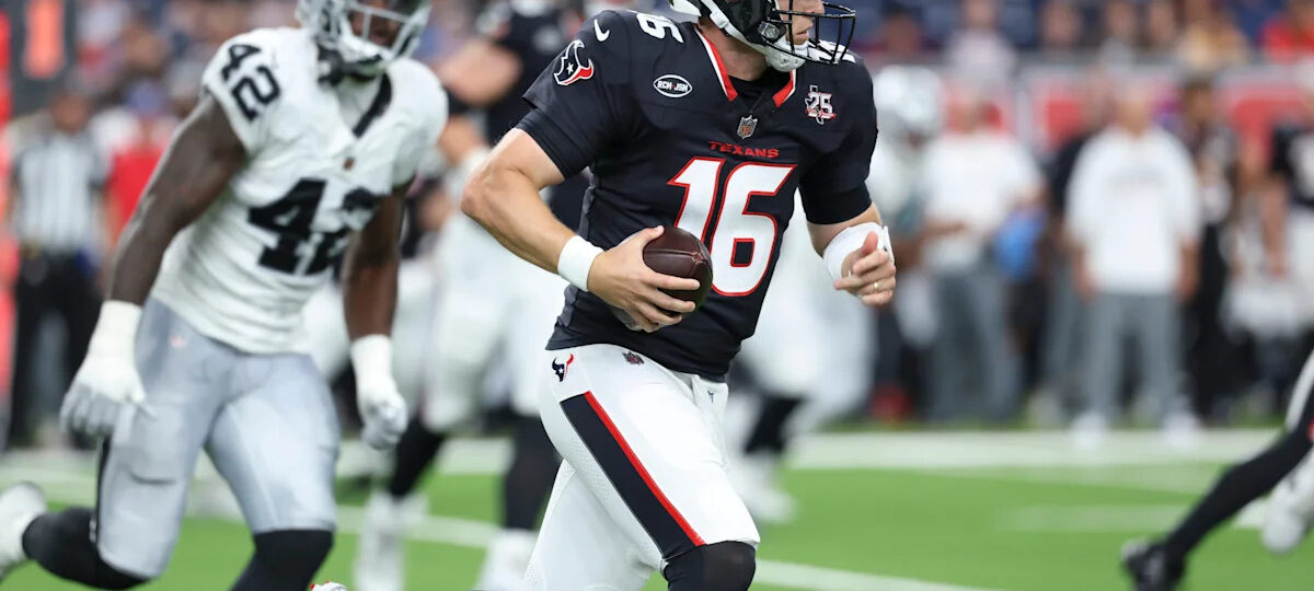 Texans GM discusses potential of adding a third QB after cutting Rypien