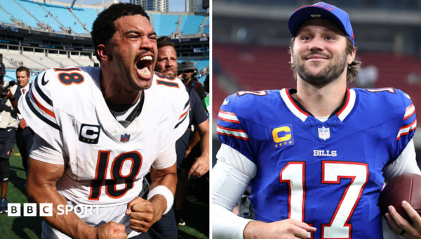 Bears, Bills and Ravens win on record-breaking Sunday