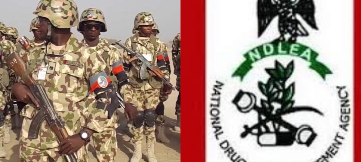 Troops, NDLEA arrest five suspected drug dealers in Sapele