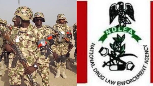 Troops, NDLEA arrest five suspected drug dealers in Sapele