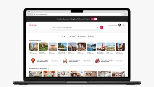 Airbnb adds AI search, more social features