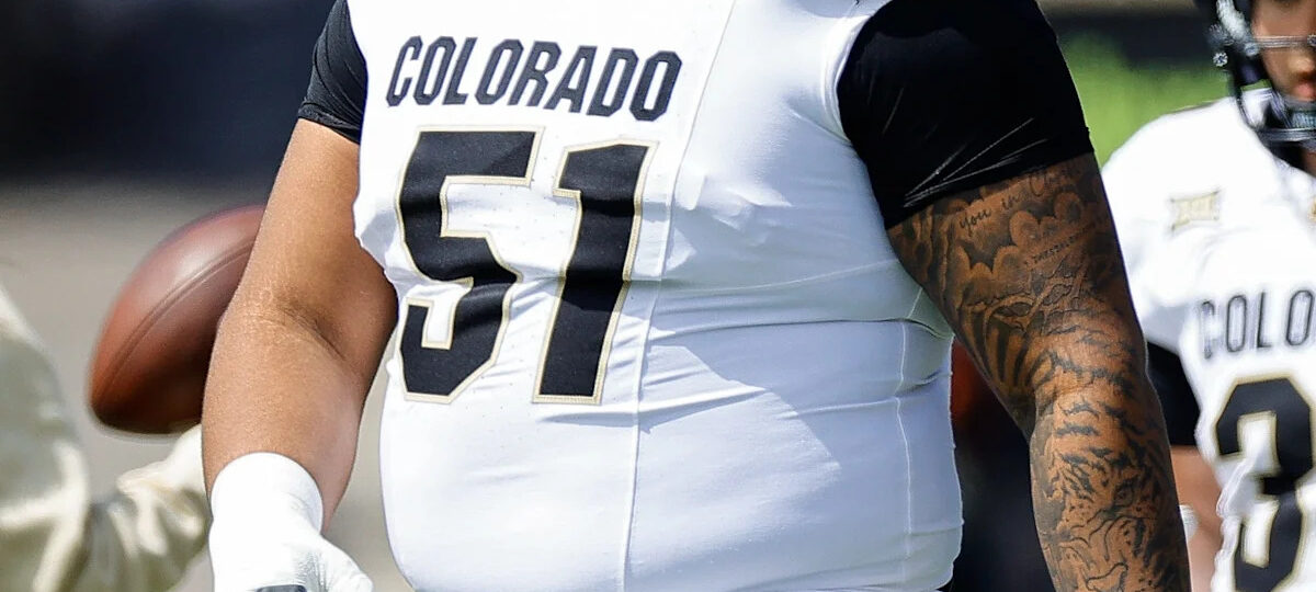 Colorado's Chauncey Gooden, Lipscomb Academy grad, played both sides vs Georgia Tech