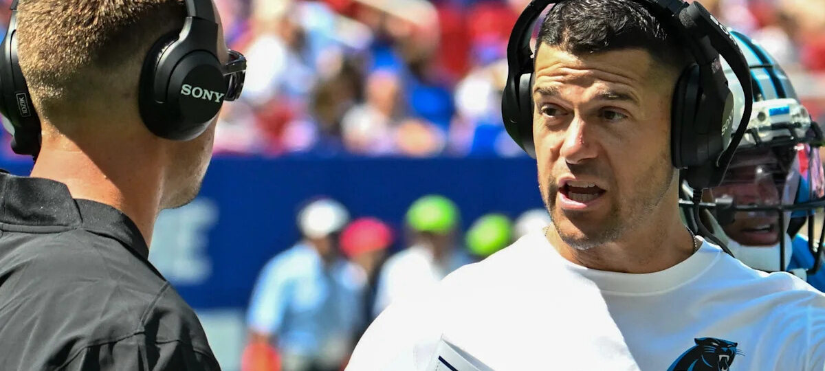 Panthers HC Dave Canales jokes about difference in play-calling with OC Brad Idzik
