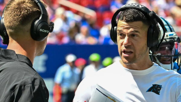 Panthers HC Dave Canales jokes about difference in play-calling with OC Brad Idzik