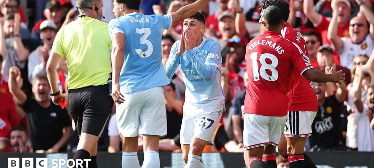 Foden sees red as Mainoo impresses – Manchester derby ratings