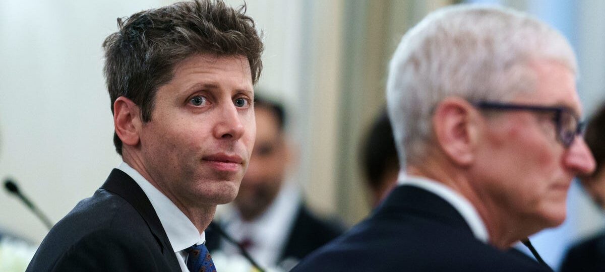 Sam Altman says he's 'a mega Apple fan boy' and is sad they are suing OpenAI