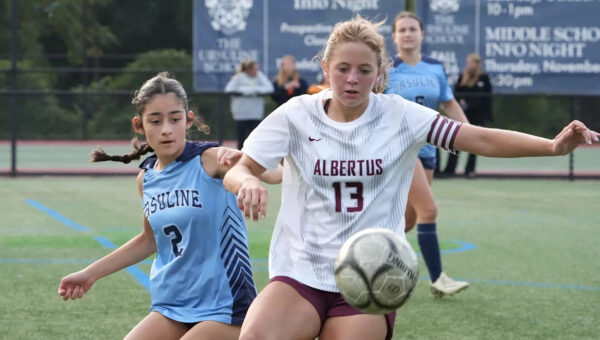 Albertus tops Ursuline, girls soccer scoreboard for week of Sept. 21