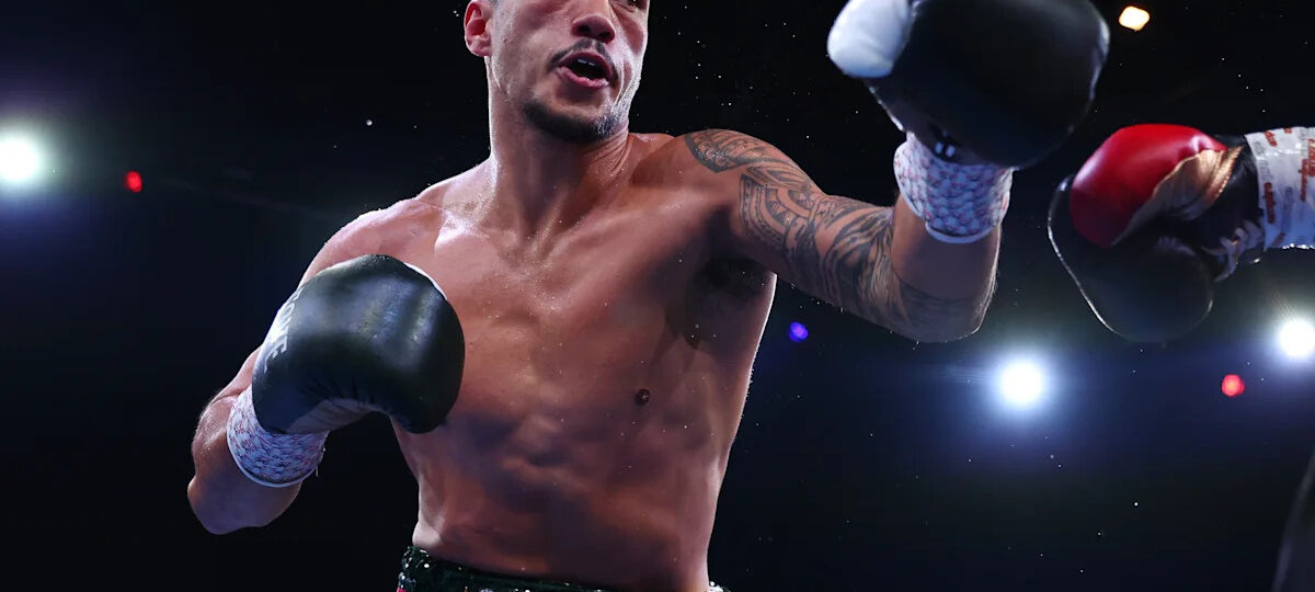 Jai Opetaia destroys Noel Mikaelian, goes face-to-face with David Benavidez at Garcia-Benn undercard